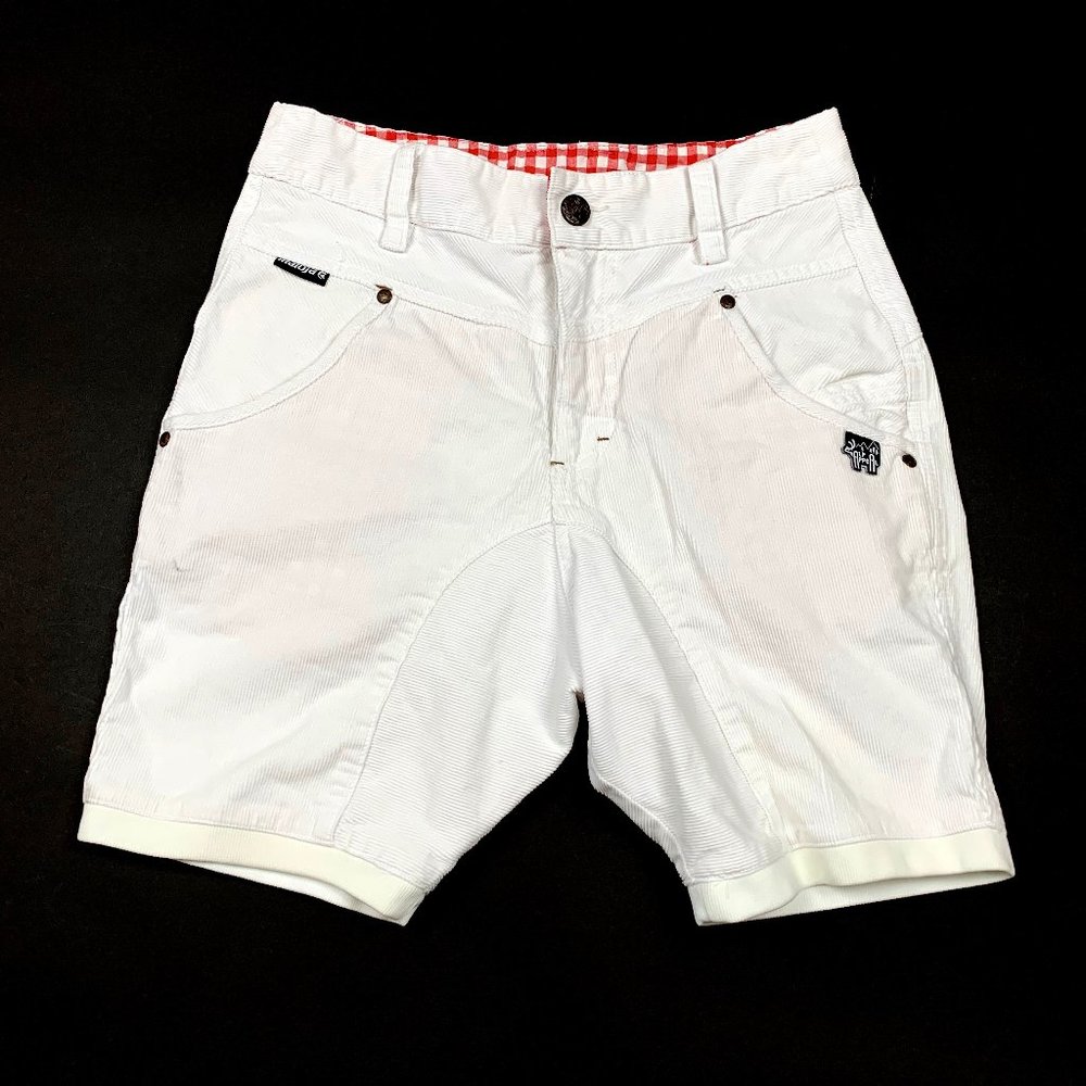 Maloja Women's White Corduroy Biking Shorts